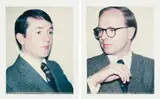 Gilbert & George by Andy Warhol, 1975, Polaroid prints, in 2 parts, sold Mar 2023