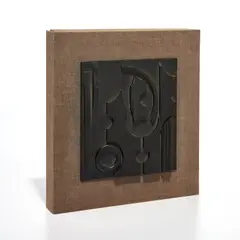 Nevelson's World by Louise Nevelson, 1983, monograph with one screenprint and one black polyester resin multiple, sold Mar 2023