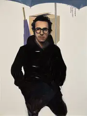 Jenna Gribbon, Alejandro (Portrait of Alejandro Cardenas), 2007, oil on linen
