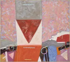 Arkansas Rose by Helen Bershad, 1983, oil on canvas, offered Jul 2023