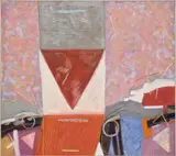 Helen Bershad, Arkansas Rose, 1983, oil on canvas