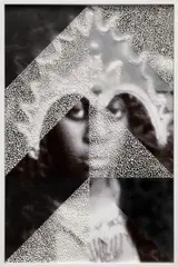 Paul Anthony Smith, Untitled, 2017, picotage and spray paint on inkjet print
