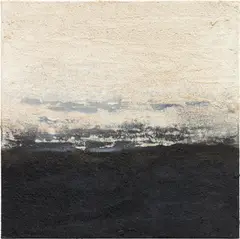 Untitled by Bosco Sodi, 2003, pigment, sawdust, wood pulp, plant fibers and glue on canvas, sold Jul 2023