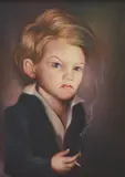 Nir Hod, Genius, 2010, oil on canvas