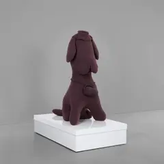 Cosima von Bonin, Untitled (The Purple St. Bernard With Box), 2006