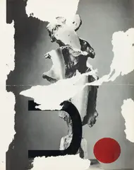 Wade Guyton, Untitled Printer Drawing (Somaini, p.63), 2003, double-sided Epson DURABrite inkjet on book page