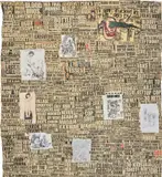 Justin Lieberman, Exploitation Collage With Transgressive Intervals, 2007, mixed media