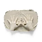 John Ahearn, Aleya Hands, plaster relief