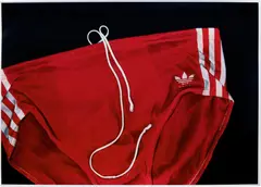 Red Adidas by Wolfgang Tillmans, 2007, chromogenic print in paper box, sold Jul 2023