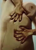 Closed Contact D by Jenny Saville and Glen Luchford, 2002, chromogenic print and book in artist's Perspex case, in 2 parts, sold Jul 2023
