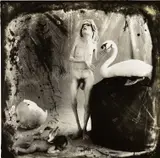 Joel-Peter Witkin, Leda (Los Angeles), 1986, toned gelatin silver print