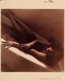 Mark Morrisroe, Pre-Nympho Pia, Young Pia Howard (Nude in Bathtub), 1982, chromogenic print