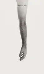 Douglas Gordon, Tattoo I, 1994, gelatin silver print