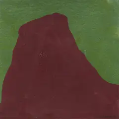 Irregular Form by Sol LeWitt, 1997, gouache on paper, sold Jul 2023