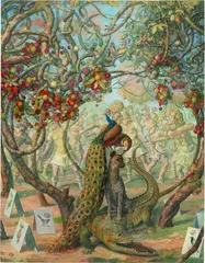 Julie Heffernan, Self-Portrait as Decoy, 2006–2010, oil on canvas