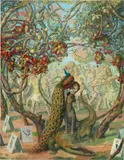 Julie Heffernan, Self-Portrait as Decoy, 2006–2010, oil on canvas