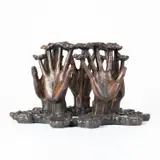 Sanford Biggers, Corona, 2014, bronze