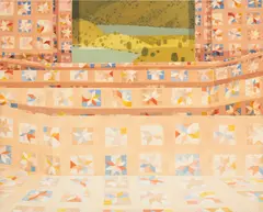 Anne Carney Raines, Undertaker Please Drive Slow, 2022, oil on linen