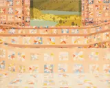 Anne Carney Raines, Undertaker Please Drive Slow, 2022, oil on linen