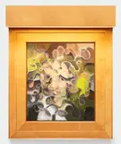 Anton Henning, Portrait No. 190, 2007, oil on canvas, in artist's frame with electrical lighting
