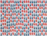 Jonathan Horowitz, Beyonce / Polar Bears (264 Cans), 2017, UV ink on vinyl
