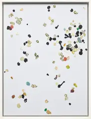 Bomber Harris by Adam McEwen, 2009, acrylic and chewing gum on canvas, sold Sep 2023