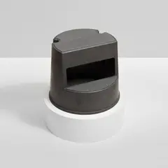 Adam McEwen, Rubbermaid Step Stool, 2010, graphite