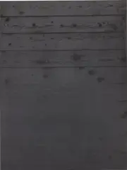 Adam McEwen, Untitled (Plank), 2011, graphite mounted to aluminum