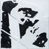 Paul Chan, Black Republican 4, 2007, Styrofoam and paper collage