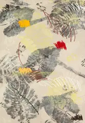 Nico Colón, Untitled (Canopy 4), 2014, oil on linen