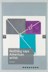 Joel Holmberg, Nothing Says American Artist like Inches, 2014, oil on canvas