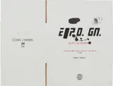 Flat Box 7 by Matias Faldbakken, 2011, cardboard box with print, tape, marker and ink, in artist's frame, sold Sep 2023