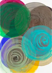 Katharina Grosse, Untitled (2006/3022S), 2006, acrylic on paper