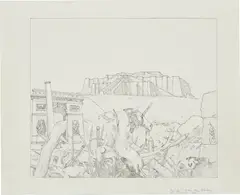 Jp Munro, Ending is Better than Mending, 2001, pencil on paper