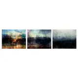 Idris Khan, Three works: (i) every... photograph taken whilst on top of the Empire State Building ; (ii) every... photograph taken whilst on holiday in Portugal with my ex-girlfriend ; (iii) every... photograph taken whilst travelling around Europe in the summer of 2002, 2003, Lambda digital chromogenic print, flush-mounted to aluminum