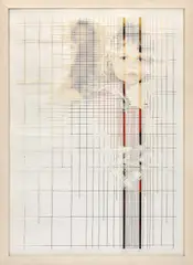 Maggie Cardelús, Sisters, 2001, cut-out photograph, flush-mounted to Plexiglas, in artist's frame