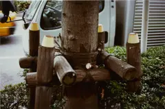 Flan Poles by Gabriel Orozco, 2000, chromogenic print, sold Sep 2023