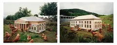 Simon Starling, Burn-Time, 2000, 2 chromogenic prints mounted on Sintra
