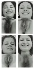 Noritoshi Hirakawa, Four works: (i) The case of Brigitta ; (ii) The case of Mattina ; (iii) The case of Maggy ; (iv) The case of Risa from the series Confession of Criteria, 1997, gelatin silver prints