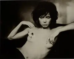 Marc Lagrange, Black Orchid, 2010, platinum print, face-mounted to Plexiglas
