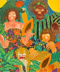 Koichi Sato, Beauty On The Duty, 2020, acrylic and oil on canvas