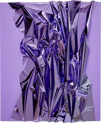 Anselm Reyle, Untitled, 2005, mixed media on canvas, in artist's Plexiglas box