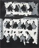 Ed Moses, E, 2010, acrylic on canvas