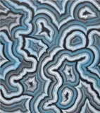 Bernard Frize, Sadi, 2014, acrylic and resin on canvas