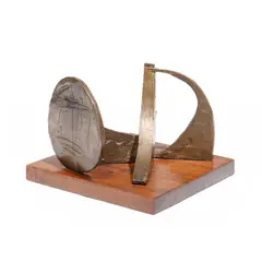 Untitled by Dorothy Dehner, 1964, bronze with brown patina, offered Dec 2023