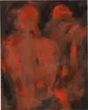 Maurice Sievan, Boogst, 1960, casein on board on linen, on panel