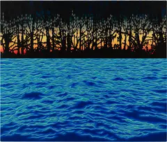 Sharon Ellis, Water, 2003, alkyd on canvas