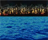 Sharon Ellis, Water, 2003, alkyd on canvas