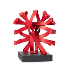 Édgar Negret, Sol, 1985, painted aluminum