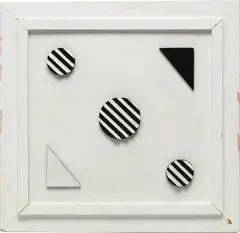 Sin título by Loló Soldevilla, 1955, oil on wood, offered Dec 2023